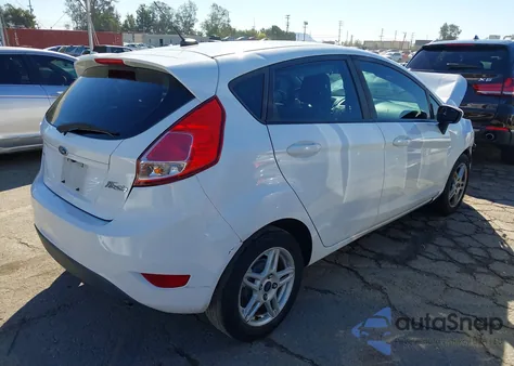 2018 Ford Fiesta Se из США, поврежденный, VIN 3FADP4EJ3JM112480